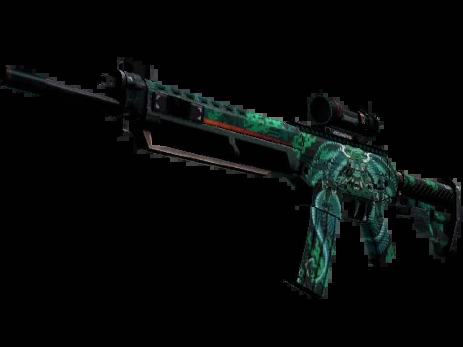 StatTrak™ SG 553 | Техника дракона (После полевых испытаний)