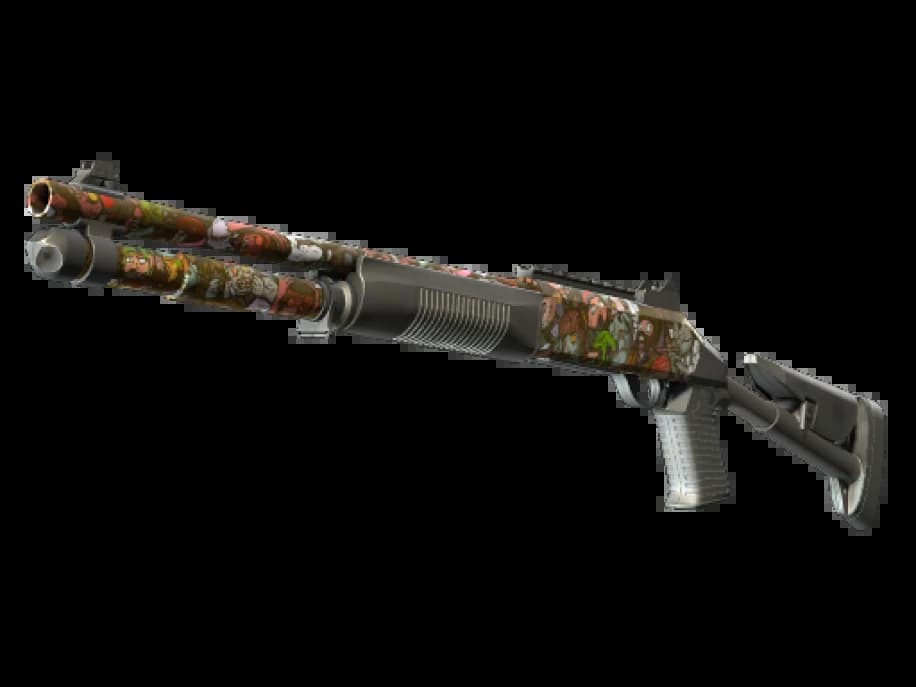 StatTrak™ XM1014 | Зомби-страйк (Немного поношенное)