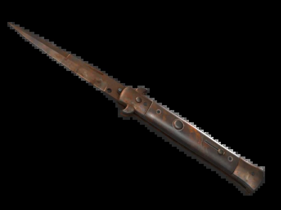★ StatTrak™ Стилет | Пыльник (Закалённое в боях)