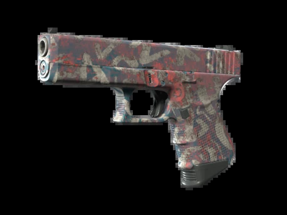 Glock-18 | Расписная бирюза (Немного поношенное)
