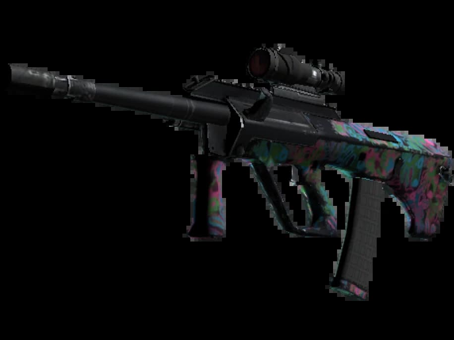 StatTrak™ AUG | Смертоносные пёсики (После полевых испытаний)