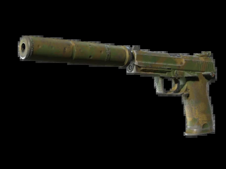 USP-S | Лесные листья (Поношенное)