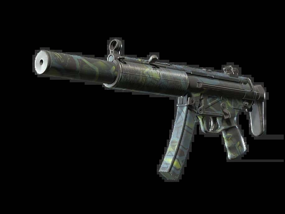 MP5-SD | Lime Hex (После полевых испытаний)