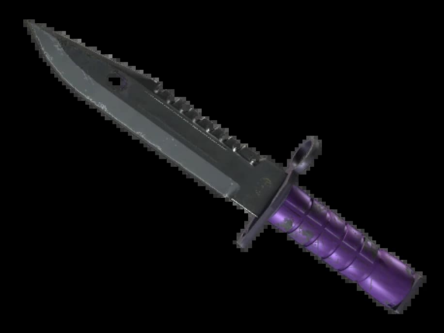 ★ StatTrak™ Штык-нож M9 | Ультрафиолет (После полевых испытаний)