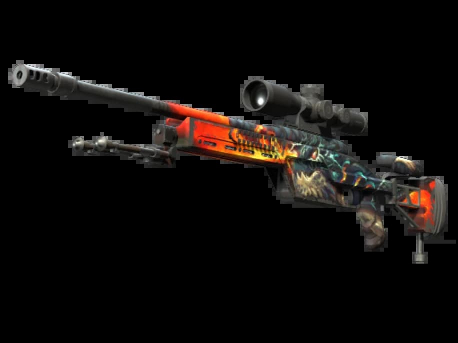 SSG 08 | Пламя дракона (После полевых испытаний)