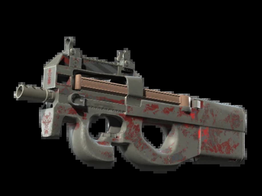 Сувенирный P90 | Радиоактивные осадки (Закалённое в боях)