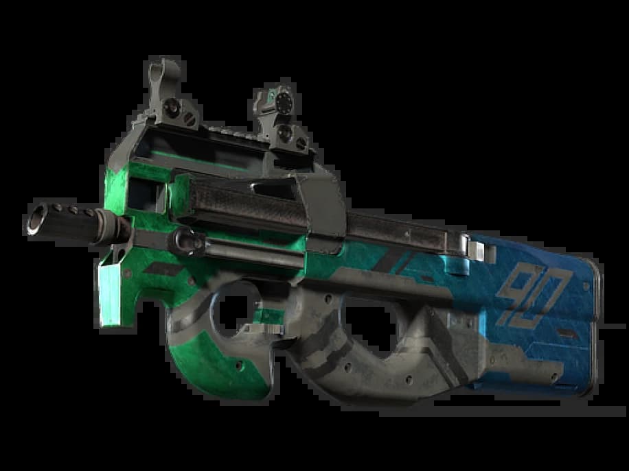 StatTrak™ P90 | Wave Breaker (Закалённое в боях)