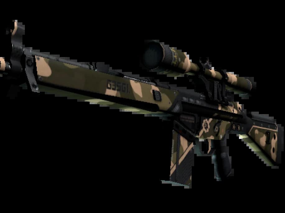 StatTrak™ G3SG1 | Чёрный песок (Прямо с завода)