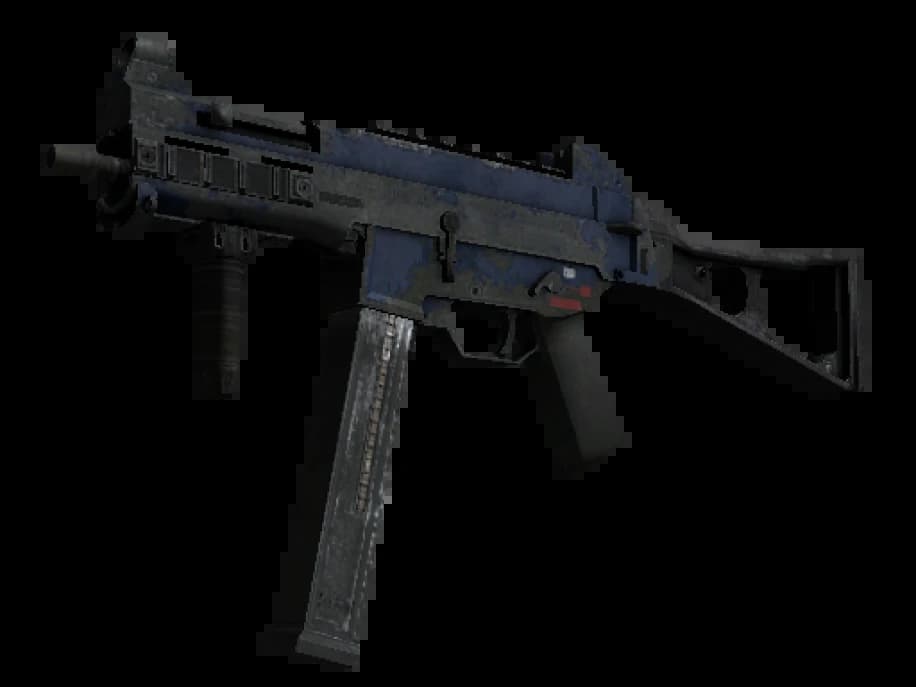UMP-45 | Индиго (Закалённое в боях)