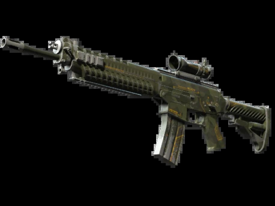 StatTrak™ SG 553 | Атлас (Поношенное)