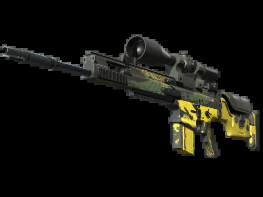 StatTrak™ SCAR-20 | Вихрь джунглей (После полевых испытаний)