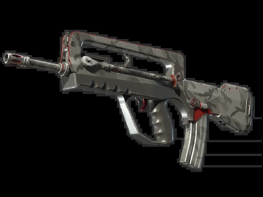 FAMAS | Grey Ghost (Поношенное)