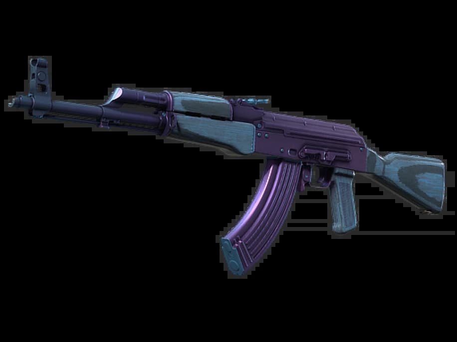 AK-47 | Полуночный глянец (Немного поношенное)