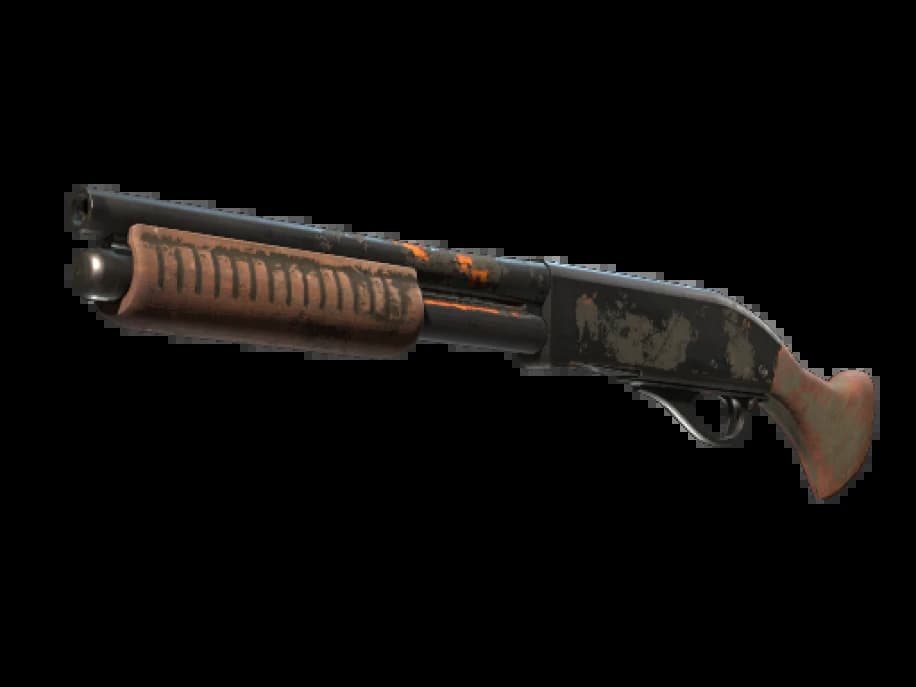 StatTrak™ Sawed-Off | Пиксельный камуфляж «Ржавчина» (Закалённое в боях)