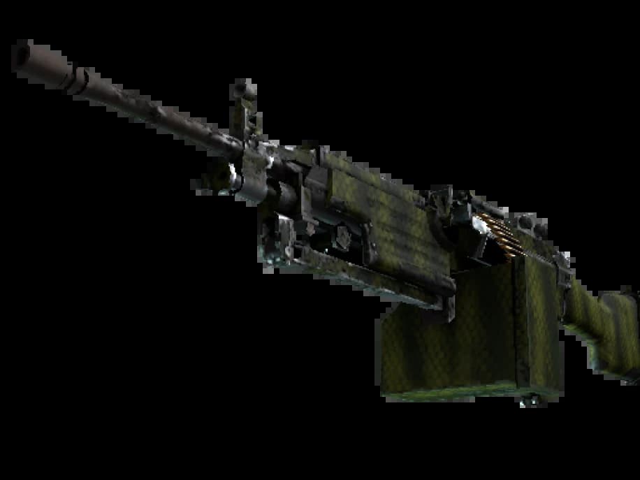 Сувенирный M249 | Крокодиловая сетка (После полевых испытаний)