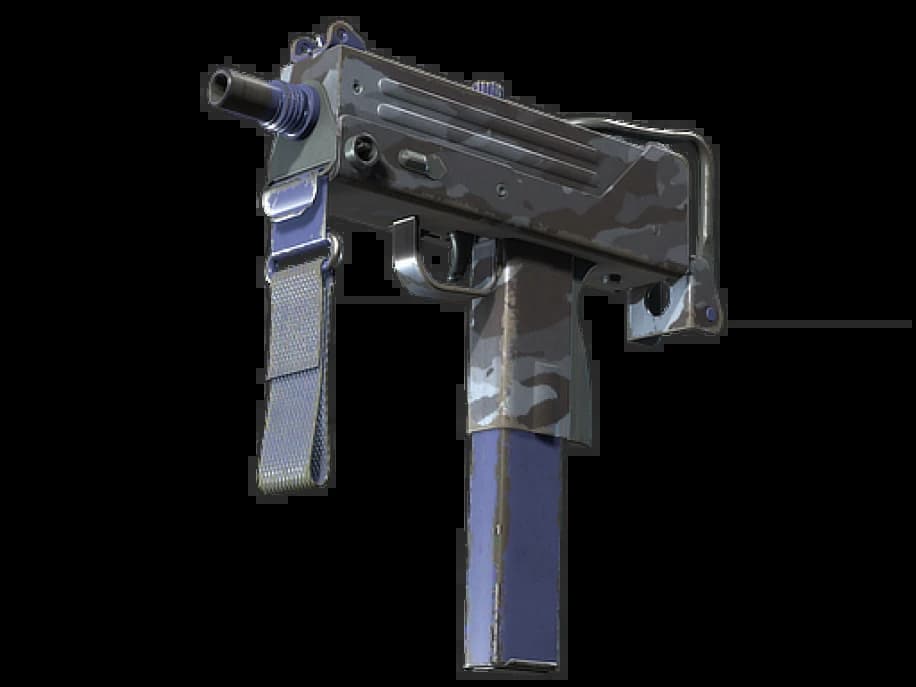 MAC-10 | Storm Camo (Поношенное)