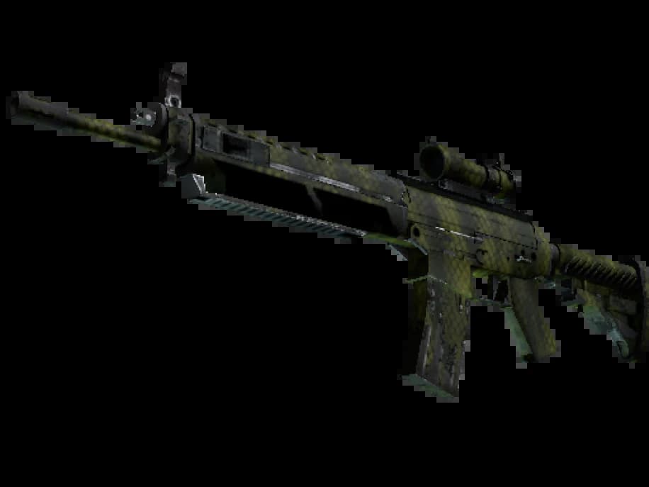 SG 553 | Крокодиловая сетка (Поношенное)