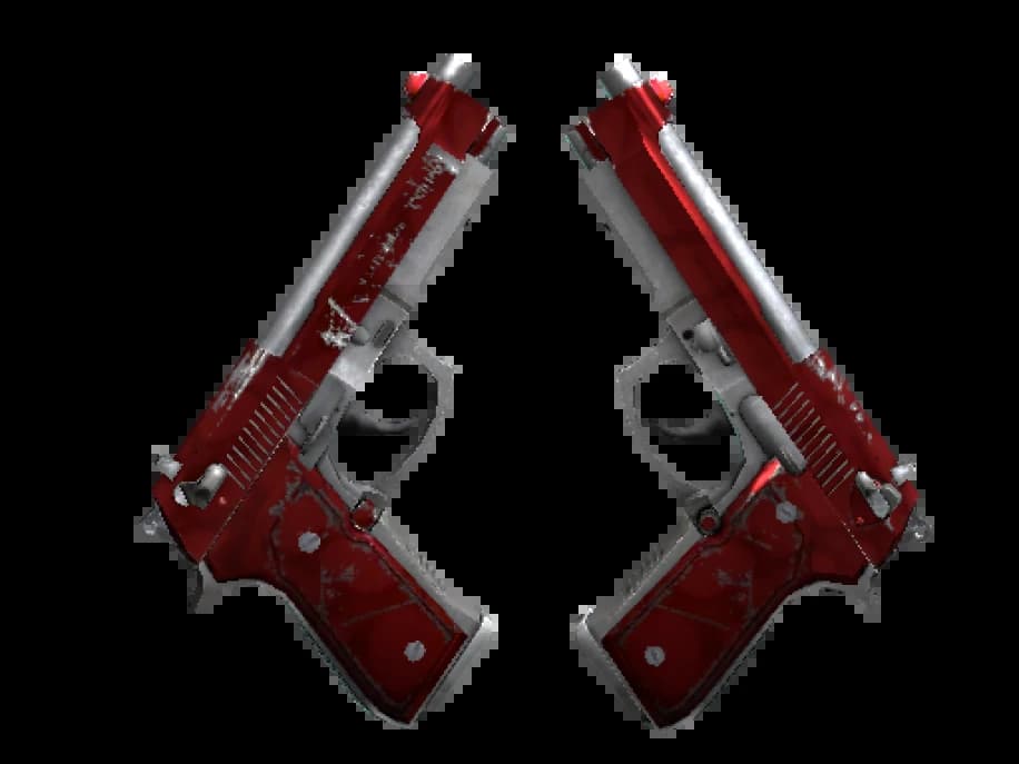 Dual Berettas | Гемоглобин (После полевых испытаний)