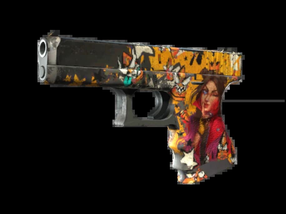 StatTrak™ Glock-18 | Королева пуль (Закалённое в боях)