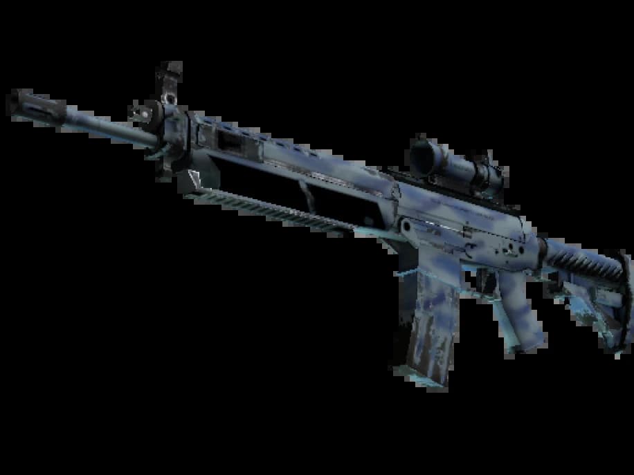 SG 553 | Брызги волны (Поношенное)