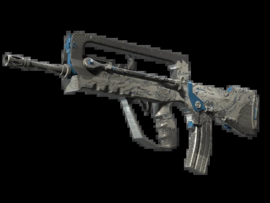 FAMAS | Подтёки полутонов (Поношенное)