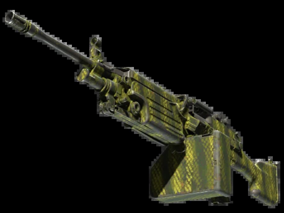 M249 | Крокодиловая сетка (Поношенное)