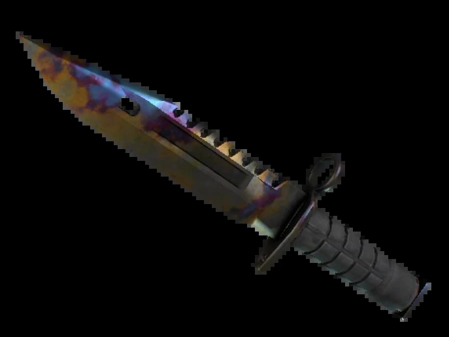 ★ StatTrak™ Штык-нож M9 | Поверхностная закалка (Поношенное)