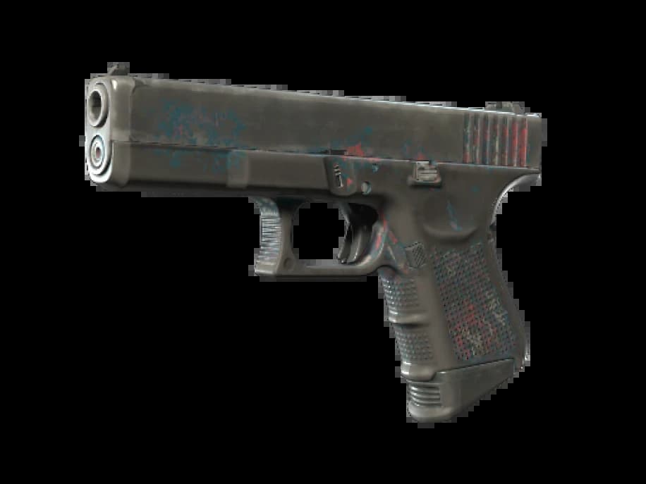 Glock-18 | Расписная бирюза (Закалённое в боях)