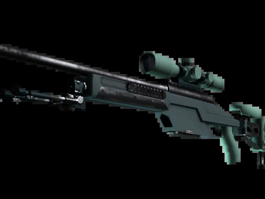Сувенирный SSG 08 | Голубая хвоя (Немного поношенное)