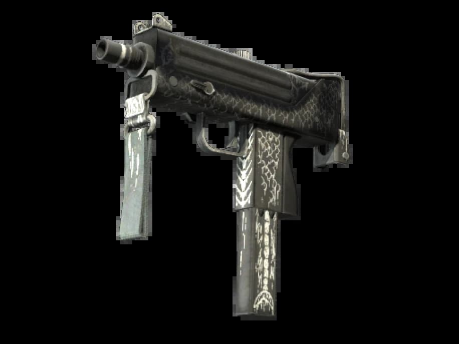 StatTrak™ MAC-10 | Белая рыба (Закалённое в боях)