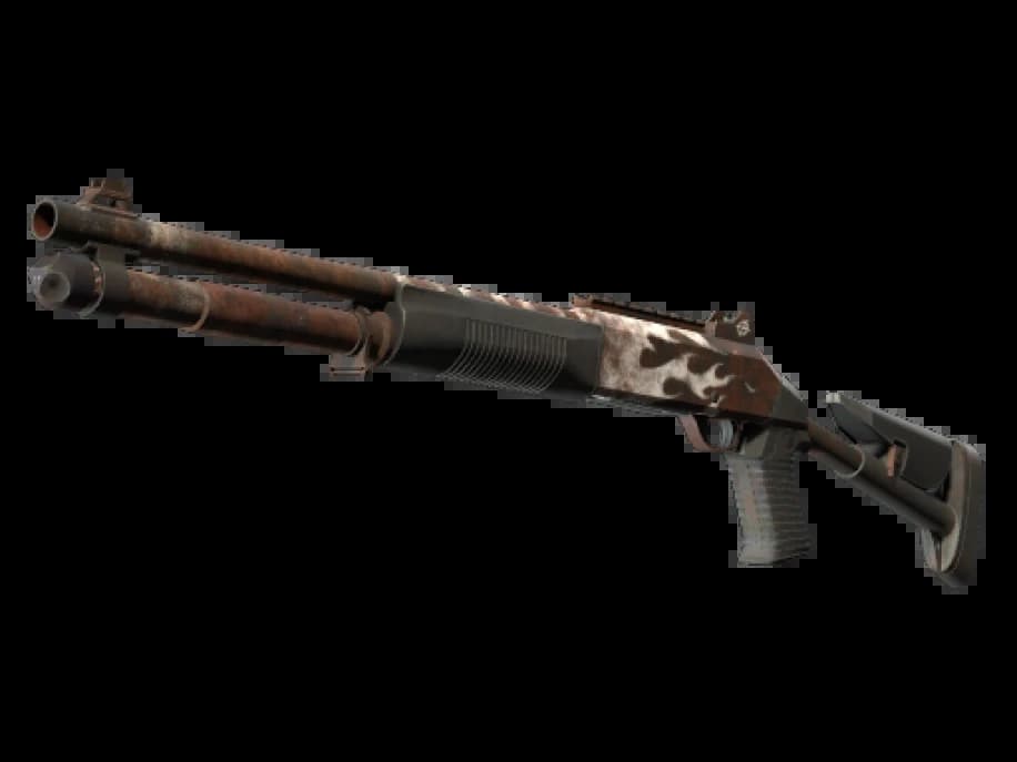 StatTrak™ XM1014 | Оксидное пламя (Немного поношенное)