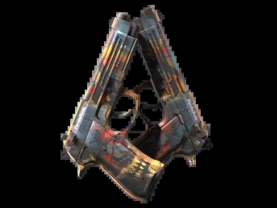 Dual Berettas | Hideout (Немного поношенное)