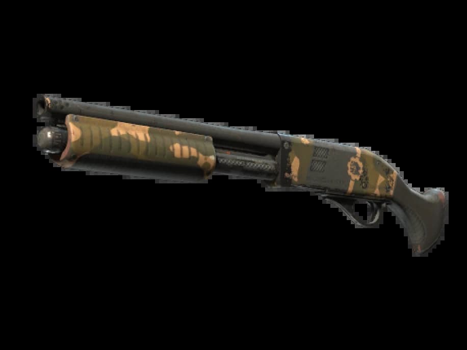 StatTrak™ Sawed-Off | Чёрный песок (Закалённое в боях)