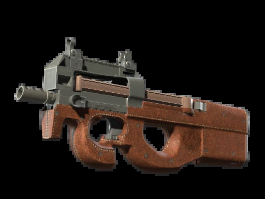 P90 | Кожа (Поношенное)