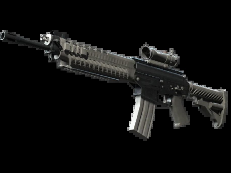 Сувенирный SG 553 | Дамасская сталь (Закалённое в боях)