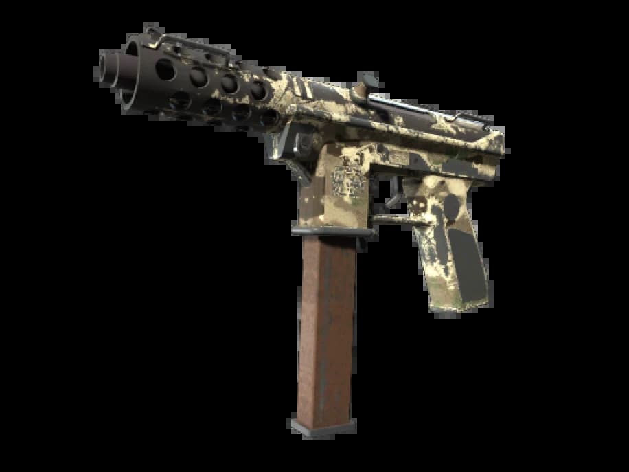 Tec-9 | Смешанный камуфляж (Закалённое в боях)