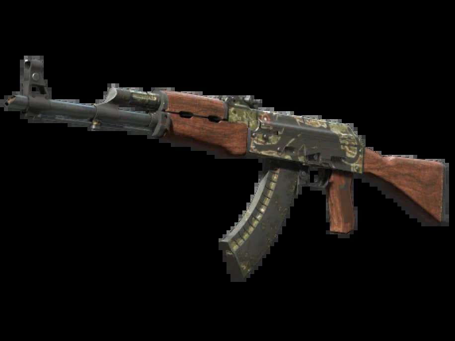 StatTrak™ AK-47 | Ягуар (Закалённое в боях)