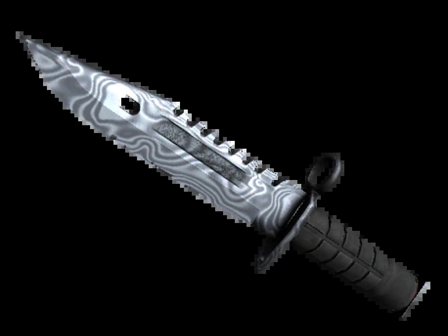 ★ StatTrak™ Штык-нож M9 | Дамасская сталь (Прямо с завода)