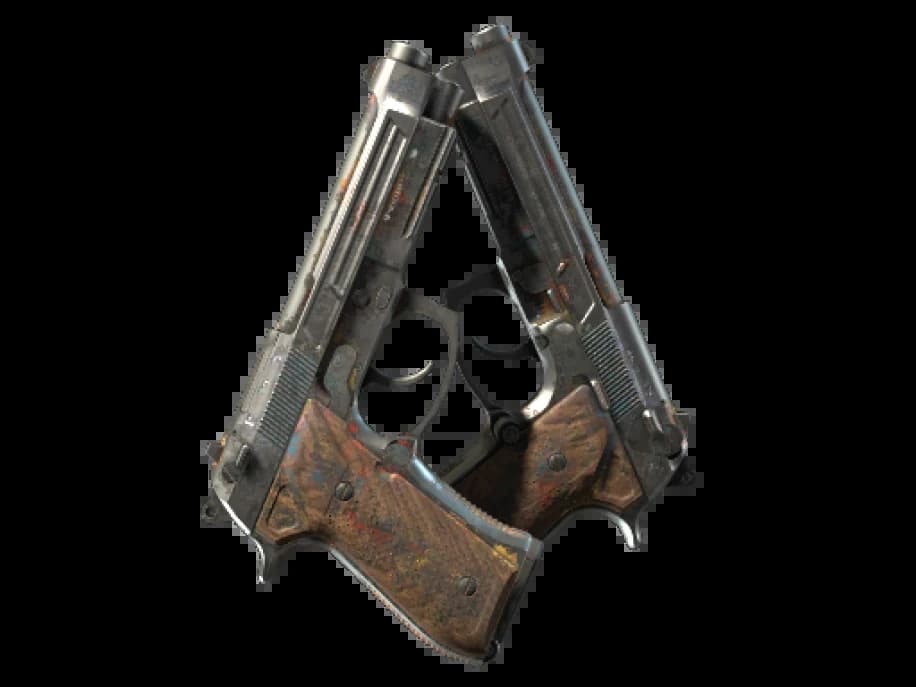 StatTrak™ Dual Berettas | Убежище (Закалённое в боях)