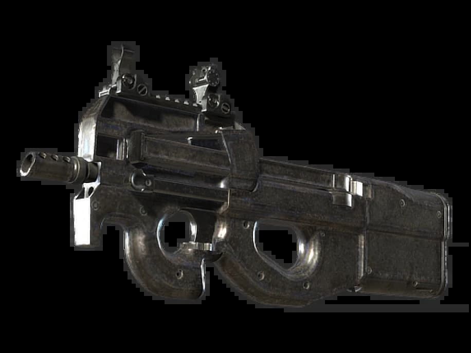 Сувенирный P90 | Сплошные швы (Поношенное)