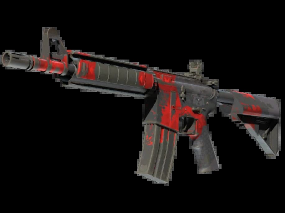 StatTrak™ M4A4 | Злобный даймё (Закалённое в боях)