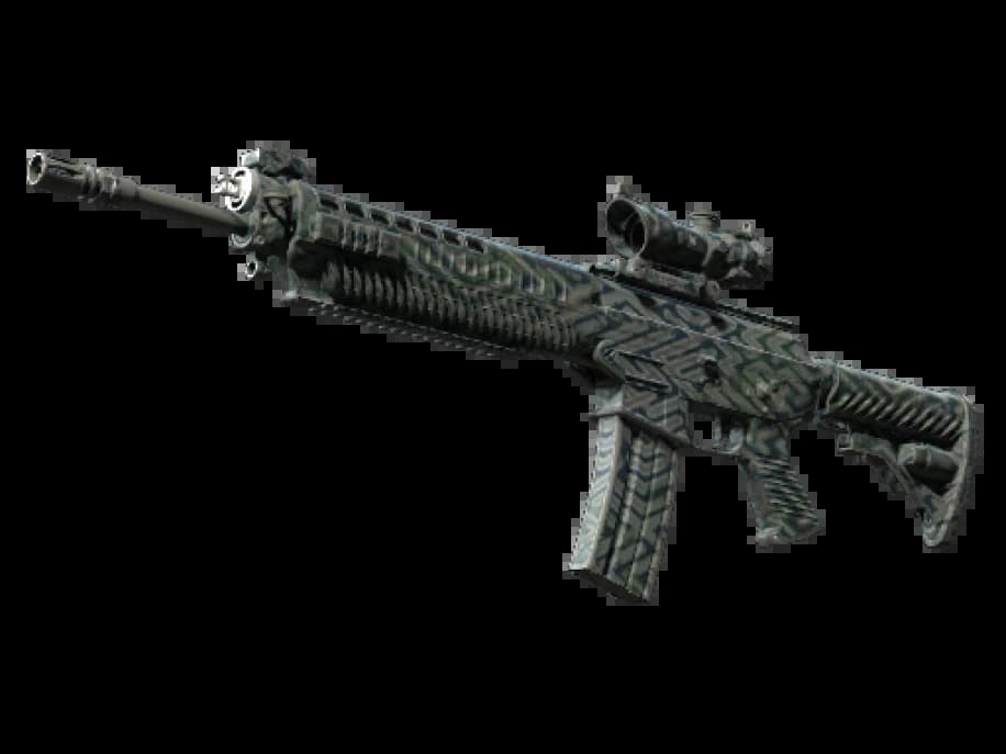 SG 553 | Баррикада (Поношенное)