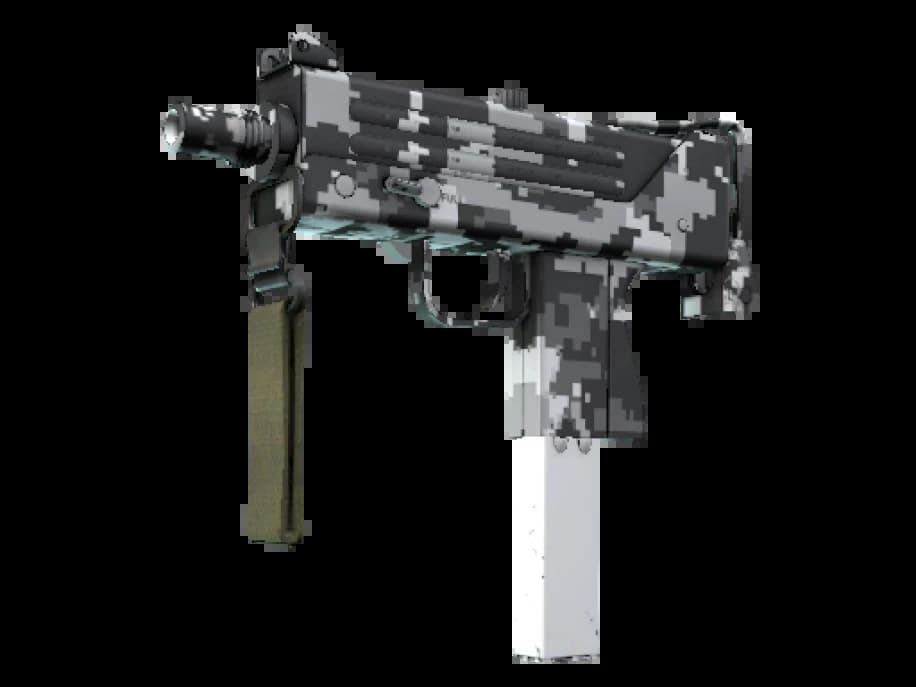 Сувенирный MAC-10 | Пиксельный камуфляж «Город» (Немного поношенное)