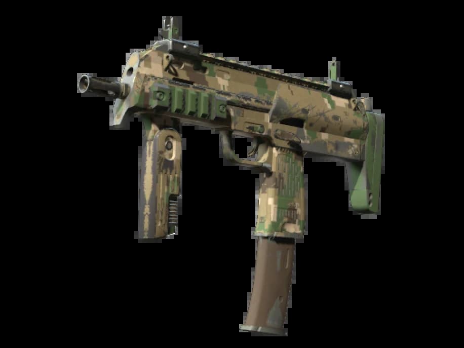 MP7 | Пиксельный камуфляж «Лес» (После полевых испытаний)