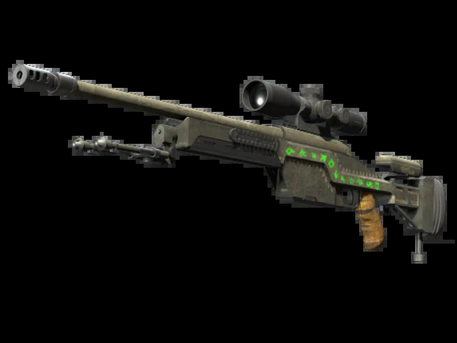 StatTrak™ SSG 08 | Некромант (Немного поношенное)