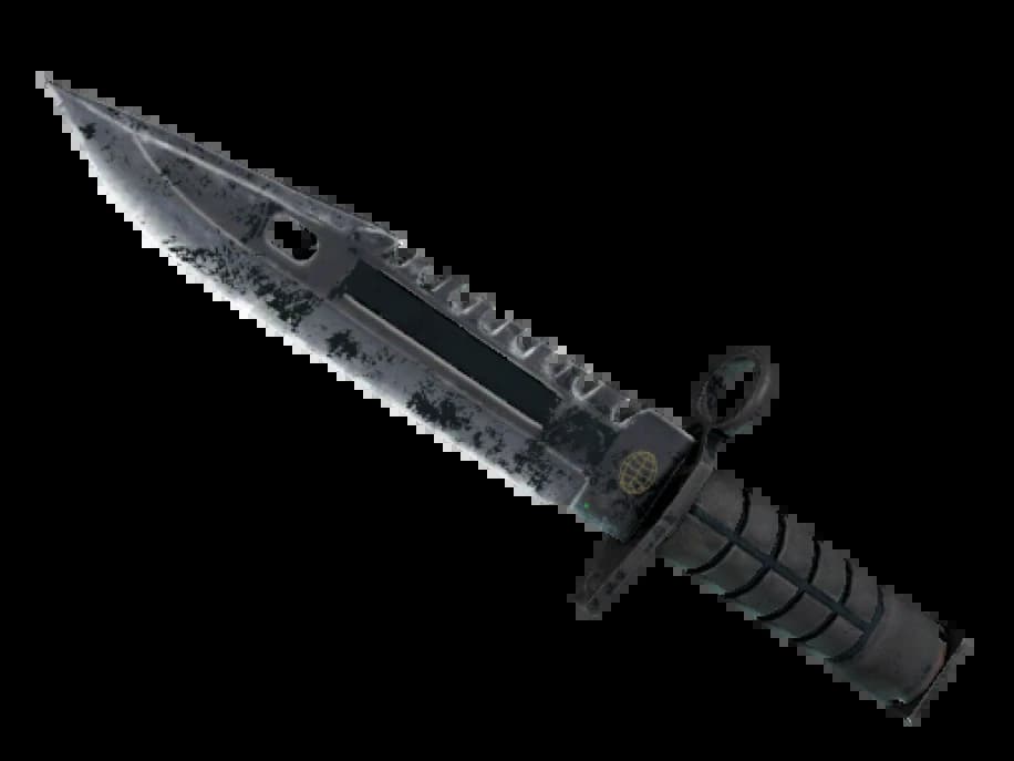 ★ StatTrak™ Штык-нож M9 | Ночь (Закалённое в боях)