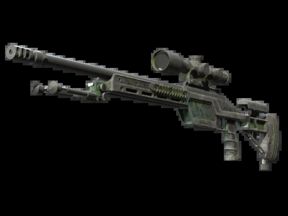 Сувенирный SSG 08 | Тропическая штриховка (Закалённое в боях)