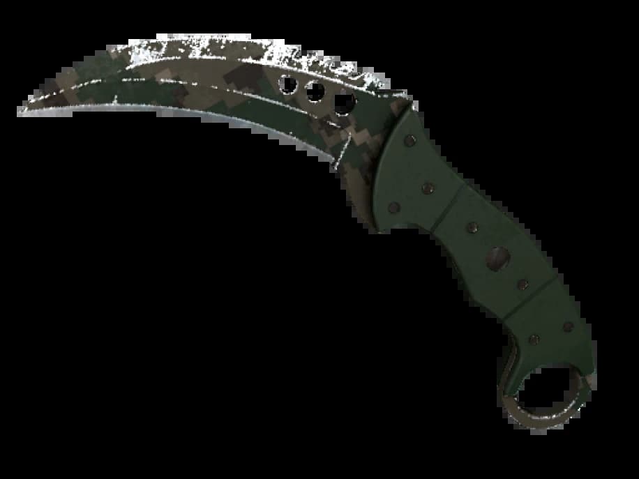 ★ StatTrak™ Коготь | Пиксельный камуфляж «Лес» (После полевых испытаний)