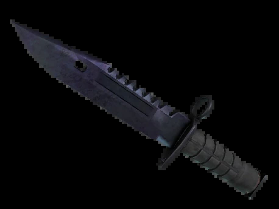 ★ StatTrak™ Штык-нож M9 | Вороненая сталь (Поношенное)