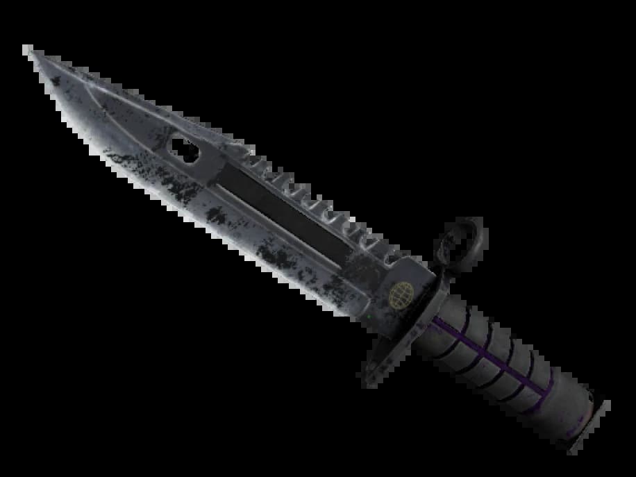 ★ StatTrak™ Штык-нож M9 | Ультрафиолет (Закалённое в боях)